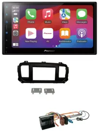 Pioneer DAB USB MP3 Bluetooth 2DIN Autoradio für Peugeot Expert Traveller ab 201
