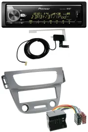 Автомагнитола Pioneer Bluetooth DAB USB MP3 для Renault Megane 3 (2009–2014), Quadlock, серый