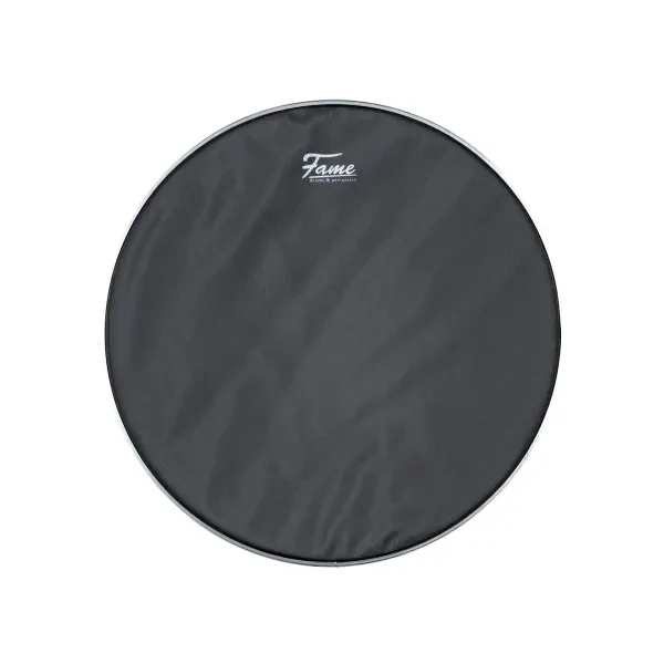 Fame FMHD18, 18-Zoll, Double Ply, E-Drum Mesh Head, Noiselezz, Schwarz