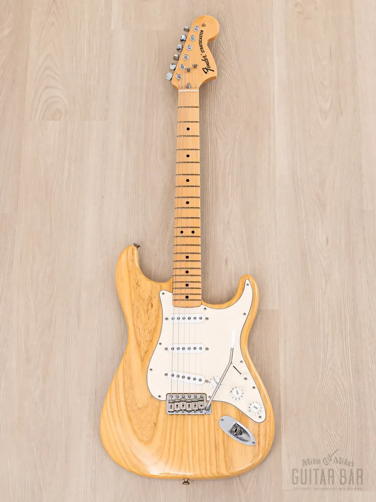 Электрогитара Fender American Vintage 70s Stratocaster SSS Natural Ash w/case USA 2006