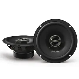 Alpine EL-E65-G 6.5" 2-way 4-ohm Coaxial Car Speakers Open Box, Great