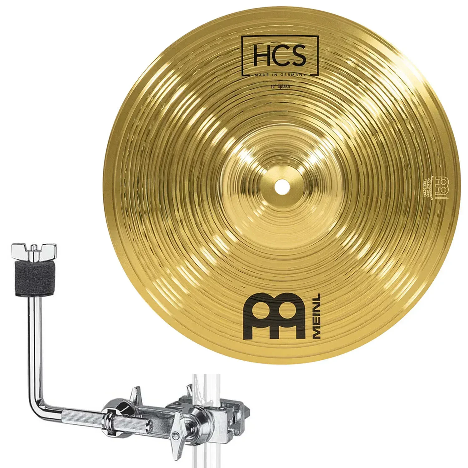 Тарелка барабанная MEINL 12" HCS Splash с держателем