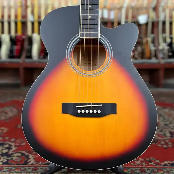 Акустическая гитара DeMarco DMTA40C Orchestra Sunburst Matte