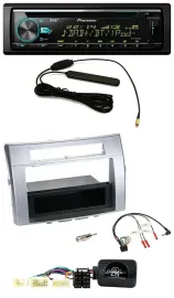 Pioneer CD MP3 Lenkrad DAB USB Autoradio für Toyota Corolla Verso 2004-2007 silb