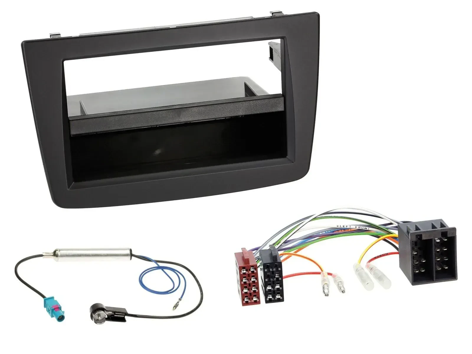 Einbauset DIN Autoradio für Alfa Romeo Mito 955 08-14 ISO schwarz