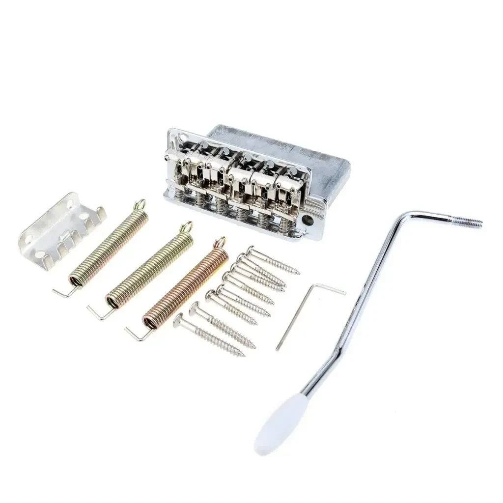 Бридж-тремоло Musiclily MX1530CR Vintage Fender American Strat, хром