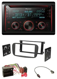 Pioneer 2DIN DAB MP3 Bluetooth USB CD Autoradio für Ford S-Max ab 2007 Mondeo sc