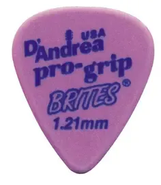 Медиаторы D'Andrea ProGrip Brites RPGB351_1.21XH, 72 штуки, 1.21 мм