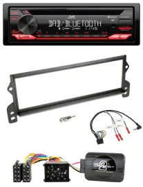 JVC CD DAB USB Bluetooth Lenkrad Autoradio für Mini (2001-2002)