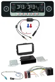 Dietz MP3 DAB Bluetooth USB Autoradio für Alfa Romeo Giulietta 2013-2021 ISO