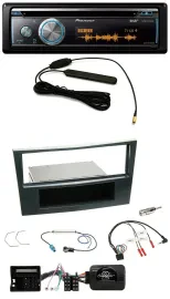 Pioneer CD USB Bluetooth DAB Lenkrad Autoradio für Opel Corsa D 06-08 Stealth Sc
