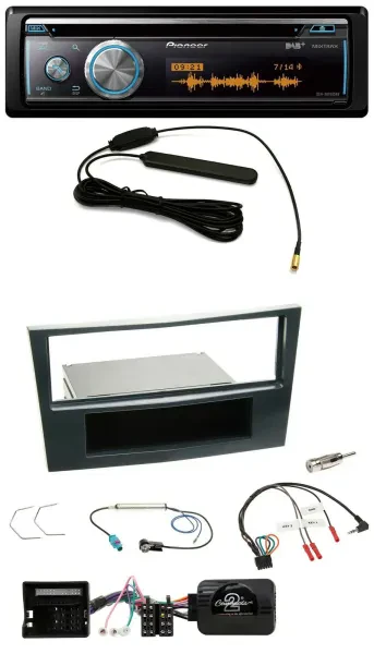 Pioneer CD USB Bluetooth DAB Lenkrad Autoradio für Opel Corsa D 06-08 Stealth Sc