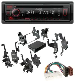 Автомагнитола для Toyota Tundra/Celica/FJ Kenwood CD/MP3/USB/Bluetooth/DAB