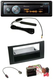 Pioneer CD USB Bluetooth DAB MP3 Autoradio für Ford Focus Fiesta 04-08 schwarz