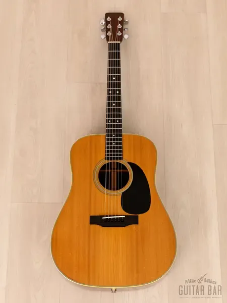 Акустическая гитара Martin D-28 Dreadnought Natural w/case USA 1968