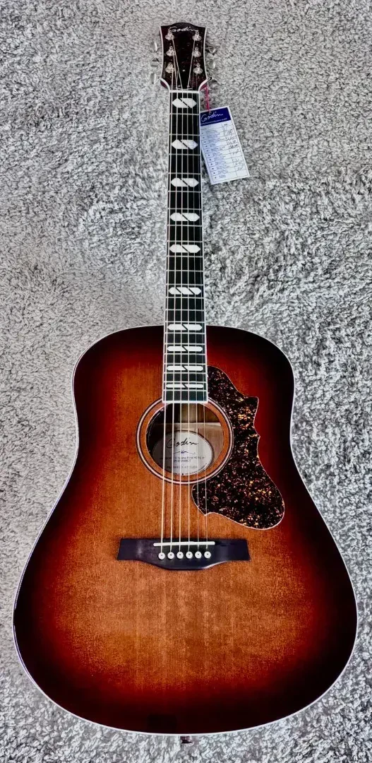 Godin Metropolis LTD Havana Burst High Gloss 6 String RH Acou/Elec Guitar 051656