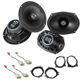 Комплект автоакустики для Toyota Tacoma 2005–2015 NVX E-Series 05-15-TOYOTA-TACOMA-ECSPKG (набор)