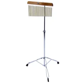 Chimes 25-Bar Messing Percussion Ständer Naturfarben Einsteiger Musikschulen