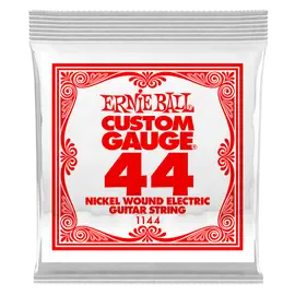 Струна для электрогитары Ernie Ball P01144 Custom gauge, сталь никелированная, калибр 44