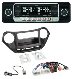 Автомагнитола для Hyundai i10 (с 2013) Dietz DAB, Bluetooth, USB, AUX