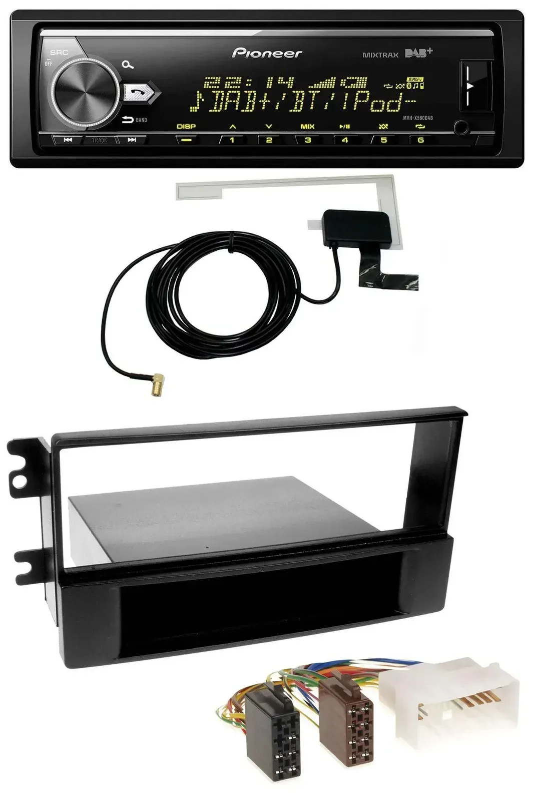 Автомагнитола для Kia Sportage (с 2005) Pioneer Bluetooth, DAB, USB, MP3