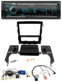 Kenwood Bluetooth Lenkrad DAB USB Autoradio für Subaru Impreza ab 2018