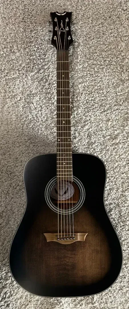 Dean SA DREAD VB St Augustine Dreadnought Acoustic Guitar, Vintage Burst -Sample