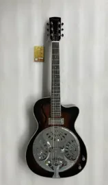 SDG-738CEQ Электро-акустическая гитара с резонатором, санберст, Caraya