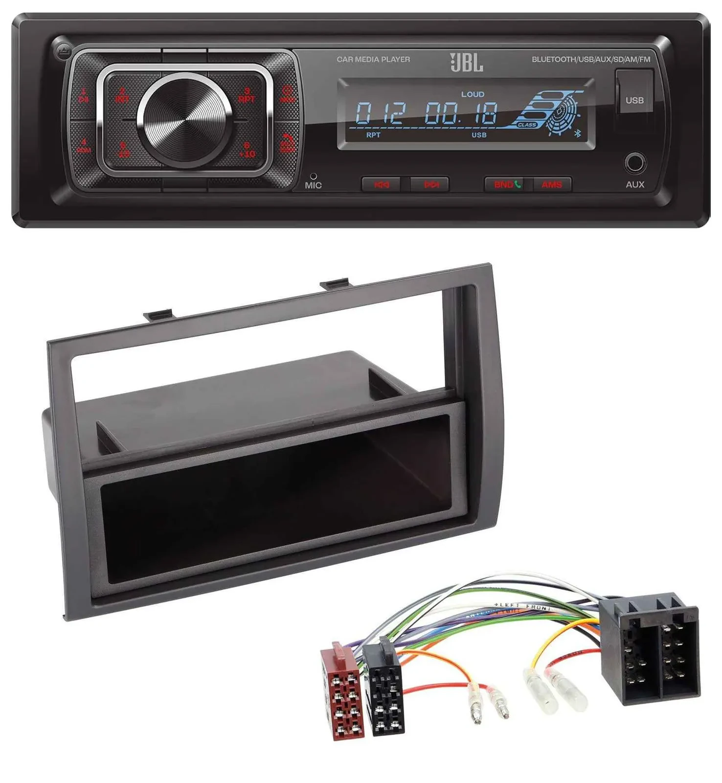 JBL SD AUX MP3 USB Bluetooth Autoradio für Citroen Jumper Peugeot Boxer Fiat Duc