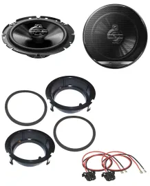 Автодинамики для Mercedes E-Class (седан, задние) Pioneer 3-полосные 6.5" 300W