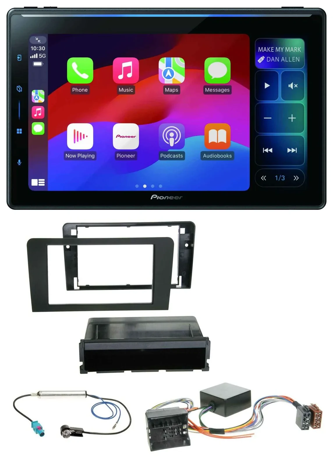 Pioneer Bluetooth DAB MP3 USB Autoradio für Audi A3 8P 06-12 Symphony Infinity A