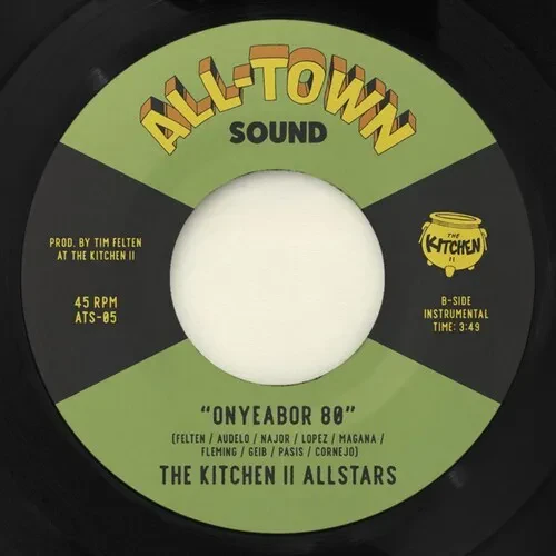 Виниловая пластинка Kitchen II Allstars – Bongo Grove / Onyeabor 80 (Релиз 2022)