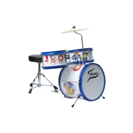 Kiddyset 3PC Jr Drumset, Mischholz, 12" BassDrum, 8" Tom, 10" Snare, inkl.