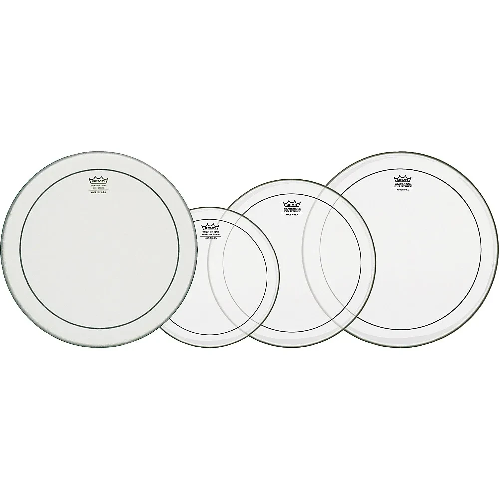 Б/У Пластик для барабана Remo Pinstripe Clear Pro Drum Head Pack (набор) с Powerstroke P3 Coated