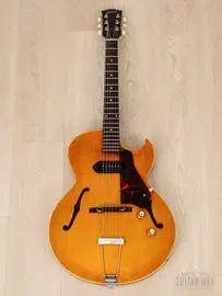 Электрогитара полуакустическая Gibson ES-125 TC P90 Cherry Sunburst w/case USA 1965