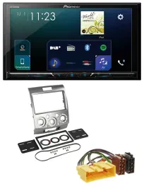 Автомагнитола для Ford Ranger Pioneer 2DIN, Bluetooth, USB, DAB, MP3 (2007–2011)