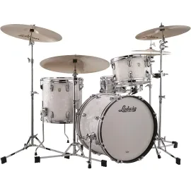 Ludwig Classic Maple 3-Piece Jazzette Shell Pack w/18 in. Bass White Pearl