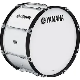 Маршевый барабан Yamaha Power-Lite Marching Bass Drum White Wrap 24x13