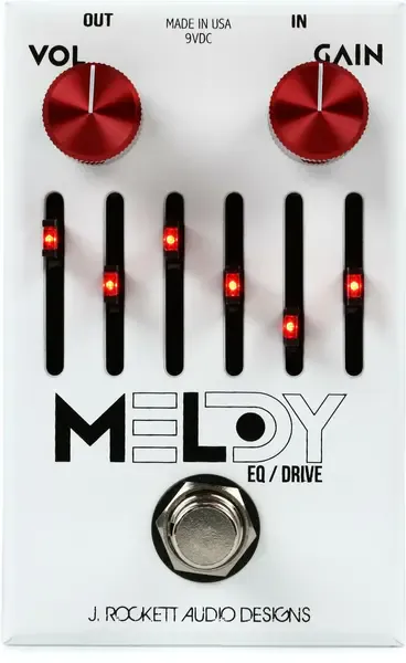 Педаль эффектов для электрогитары J. Rockett Audio Designs Melody Overdrive EQ