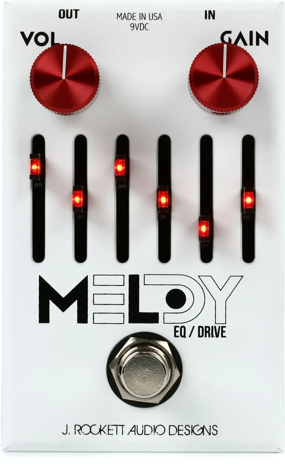 Педаль эффектов для электрогитары J. Rockett Audio Designs Melody Overdrive EQ