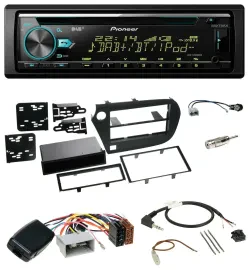 Pioneer DAB Lenkrad CD USB Bluetooth Autoradio für Honda Insight ZE2 2009-2013