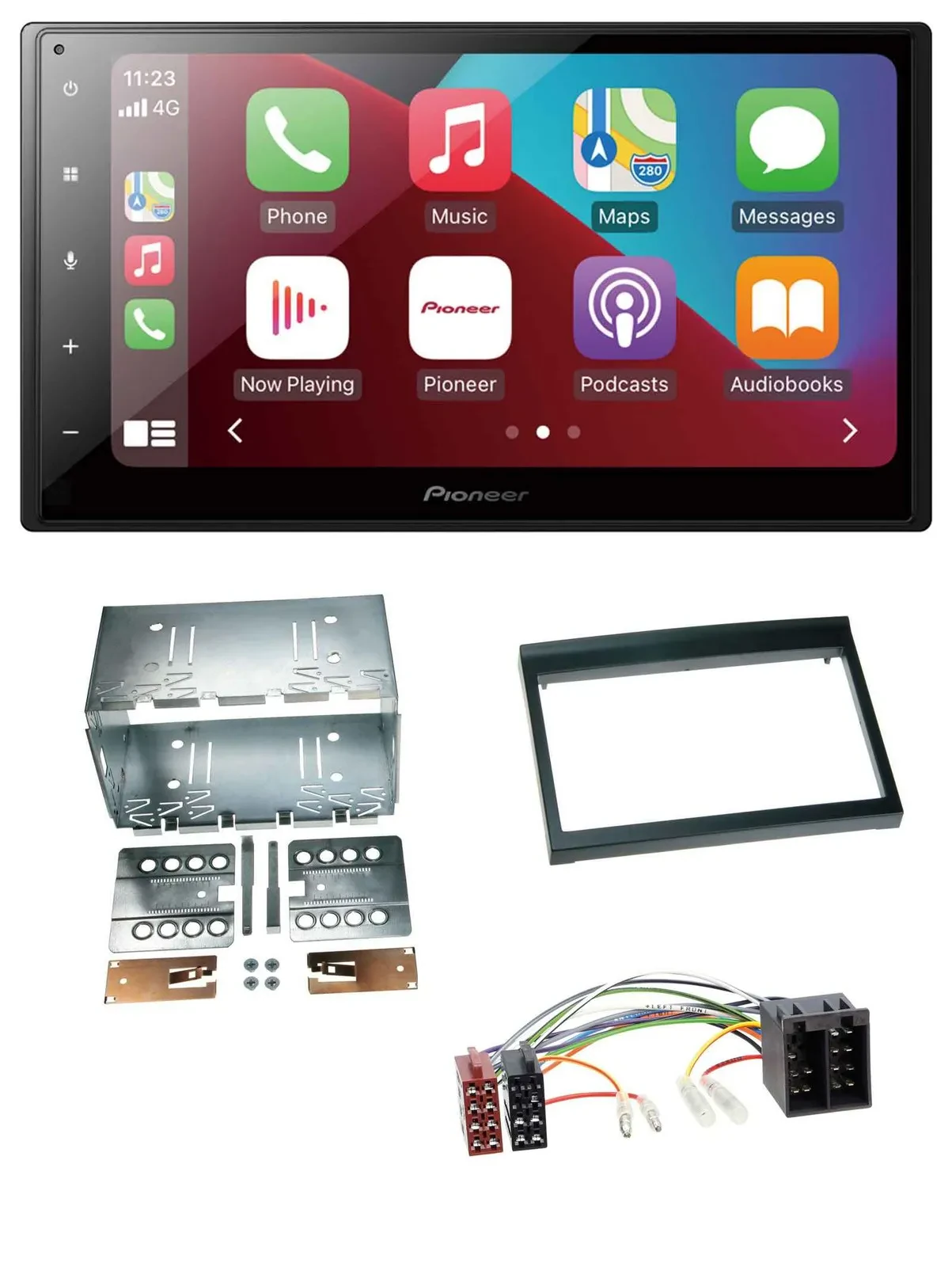 Автомагнитола для Porsche Boxster (1996–2004) Pioneer 2DIN, USB, MP3, DAB, Bluetooth