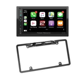 Power Acoustik CPAA-70MW Double-DIN Touchscreen Receiver + License Plate Camera