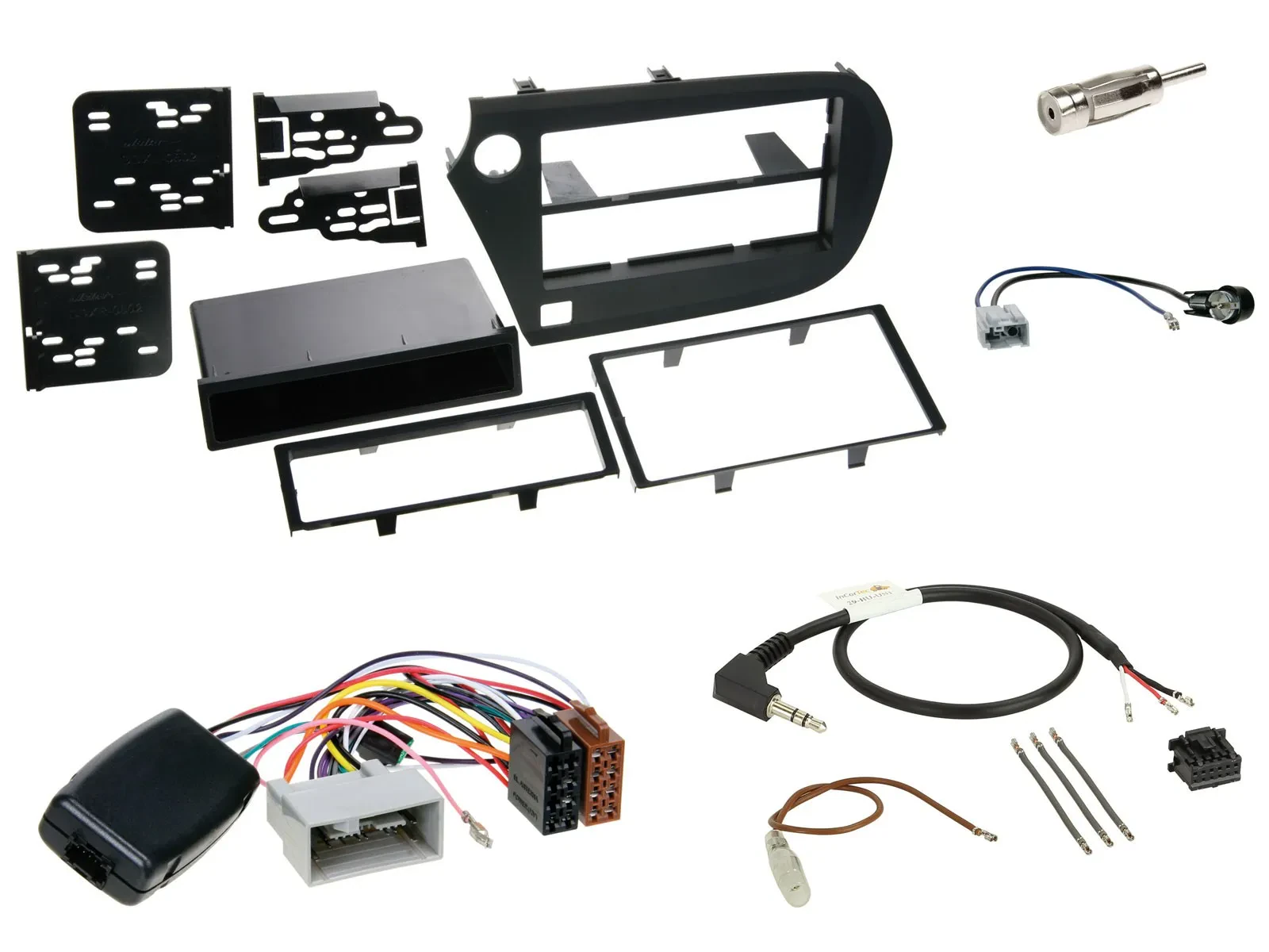 Radioset Lenkradadapter Doppel DIN Autoradio für Honda Insight ZE2 2009-2013