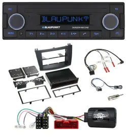 Blaupunkt DAB USB Bluetooth Lenkrad Autoradio für Mazda 3 2009-2013 analog