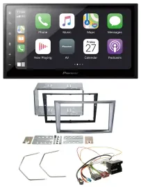 Автомагнитола для Opel Antara, Astra H, Zafira B Pioneer 2 DIN, Bluetooth, DAB, USB, MP3