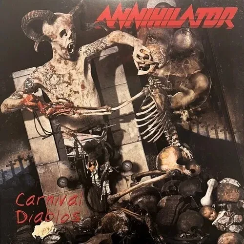Виниловая пластинка Annihilator - Carnival Diablos - Black Vinyl [New Vinyl LP] Black, UK - Import