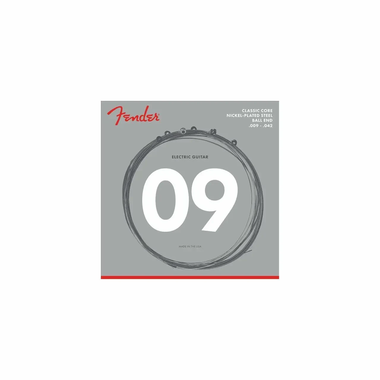 Струны для электрогитары Fender Classic Core 255L Nickel-Plated Steel 9-42