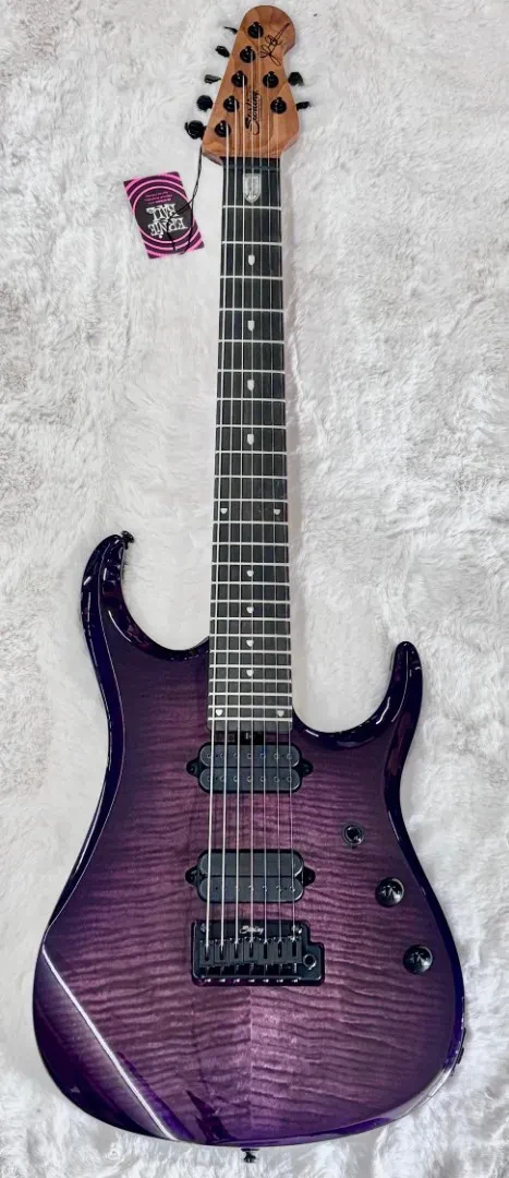 Б/У Электрогитара Sterling by Music Man John Petrucci JP157 DFM 7-струнная, Purple Nebula