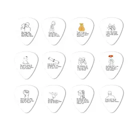 Медиатор SOACH SHA-0037 Love 0.46/0.71/1.00 мм (набор)